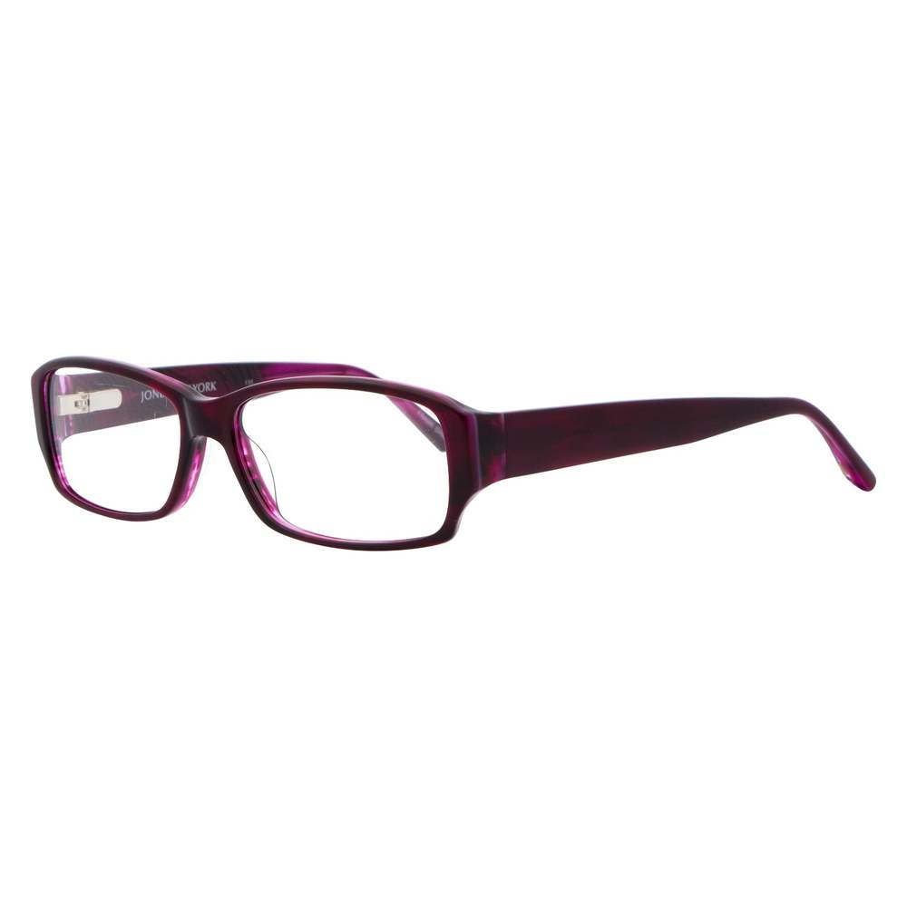 Jones New York Rectangular Eyeglasses J731 Plum 53mm 731